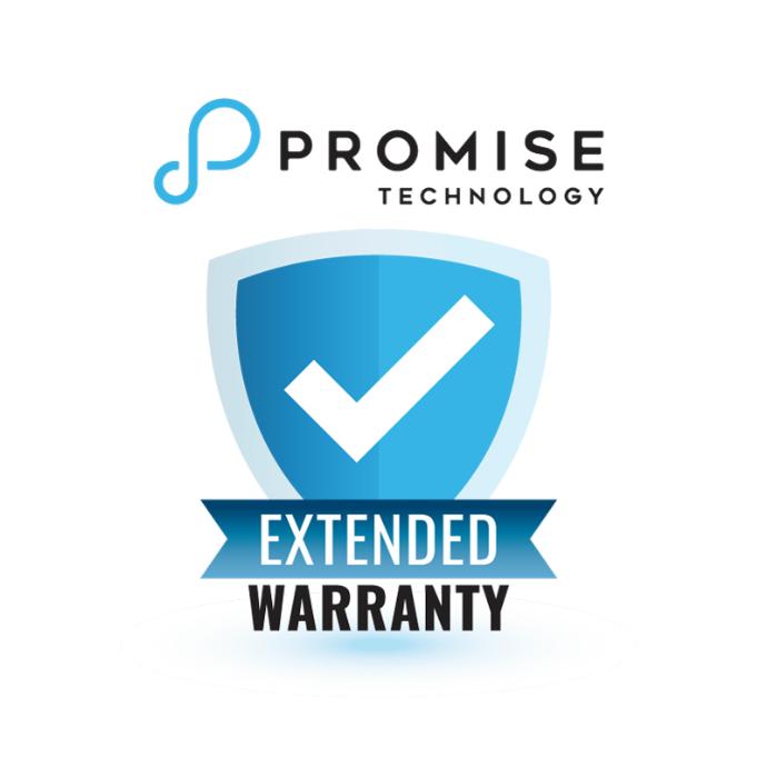 Promise 2 years extended warranty N1616 with HDD&SSD