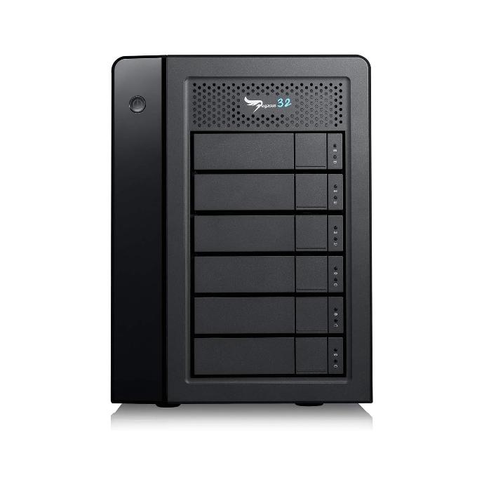 Promise Pegasus32 R6 BOX HDD:SATA3 5inch*12TB*6 with Thunderbolt3 cable 0 7M