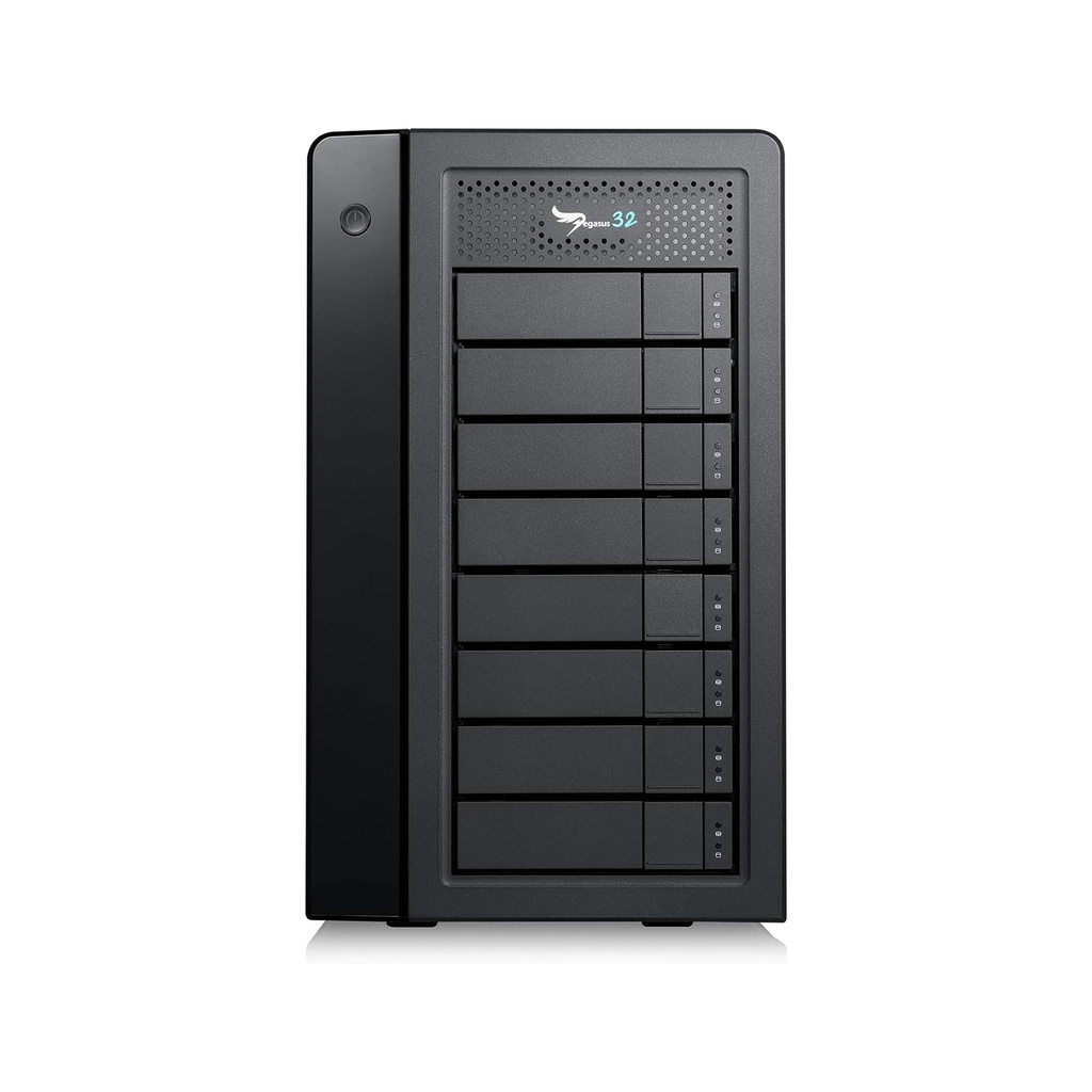 Promise Pegasus32 R8 BOX HDD:SATA3 5inch*12TB*8 With Thunderbolt3 0 7M cable