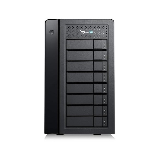 [F40P2R800000045] Promise Pegasus32 R8 BOX HDD:SATA3 5inch*22TB*8 Thunderbolt3 cable 0 7M